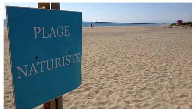 Plage naturiste