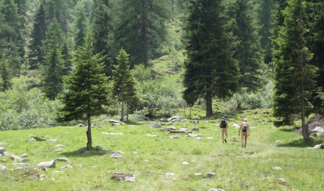 Nudi in montagna